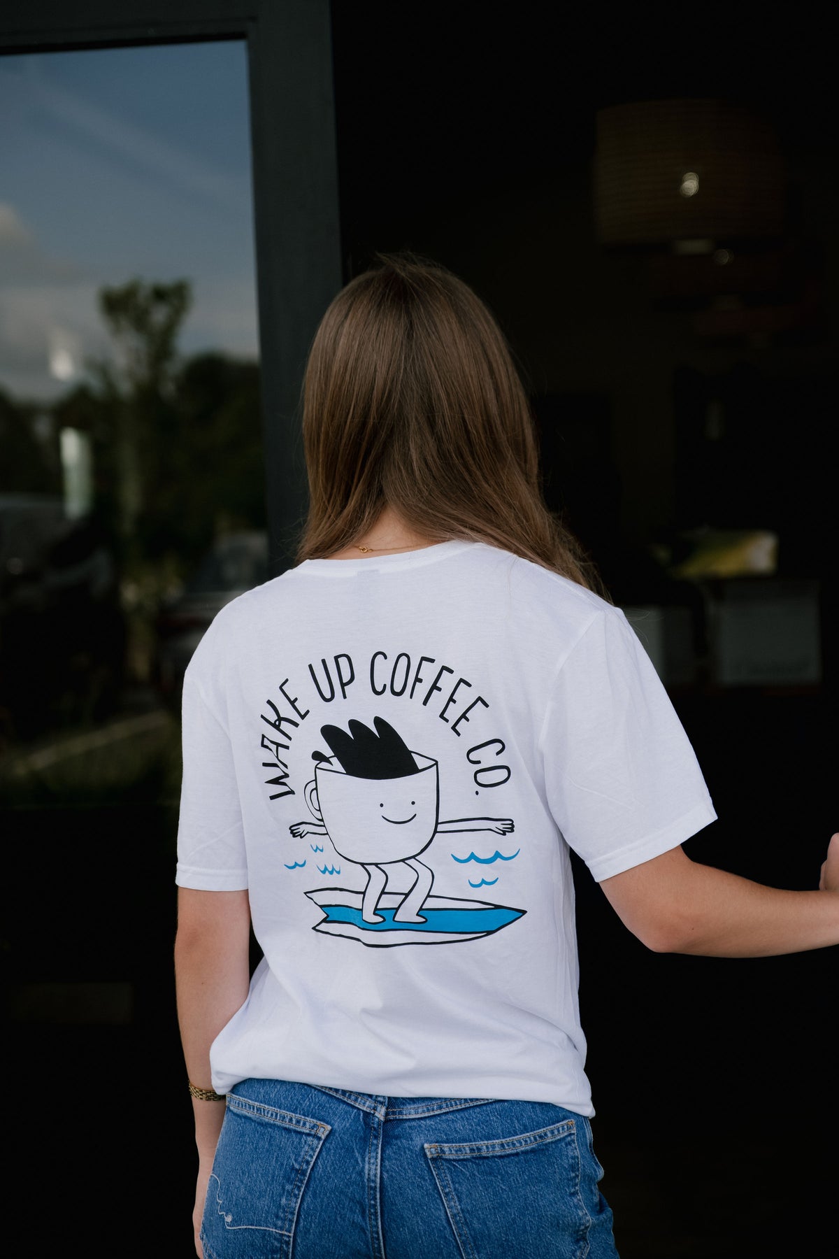 White Saint Simons Island Tee Shirt